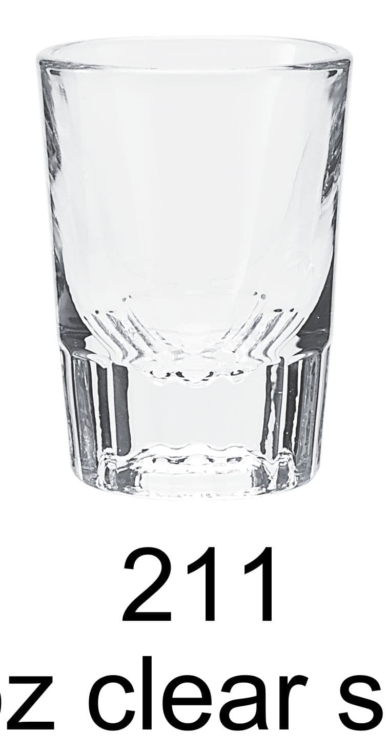2 oz clear shot
