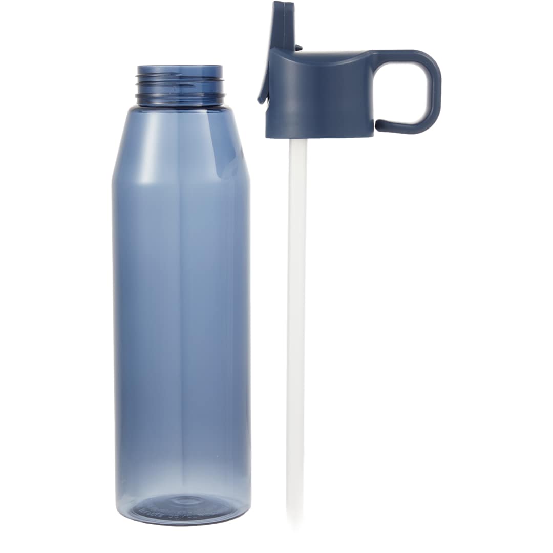 Jerry 23oz Recycled PET Bottle w/ Straw Lid