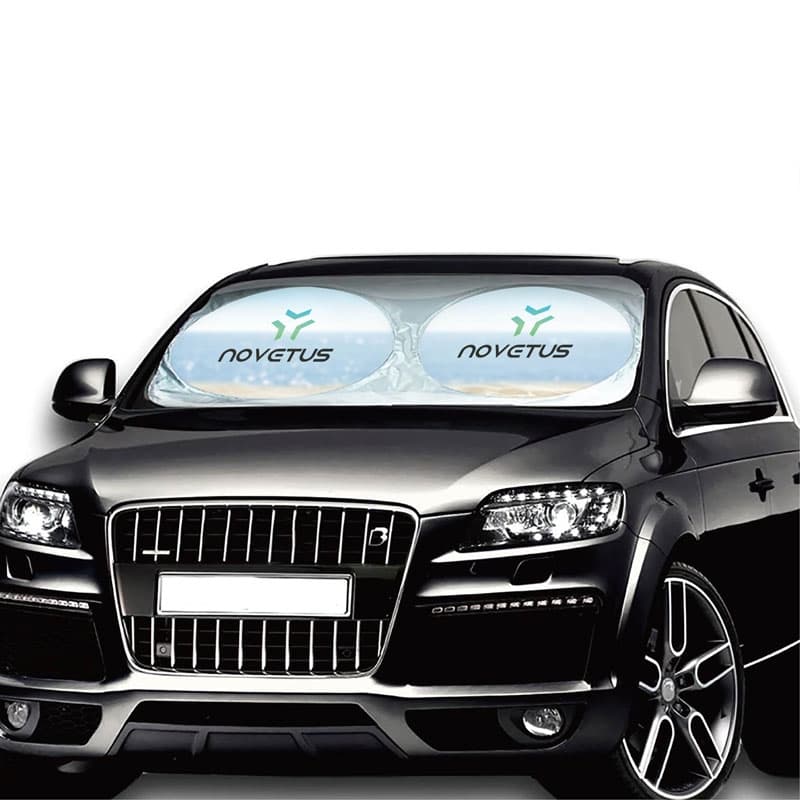 DisplaySplash Collapsible Car Sun Shade